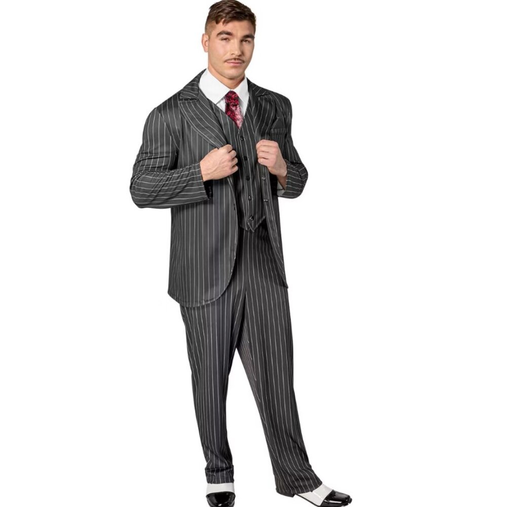 Gomez Addams Family 40/42 Halloween Costume Wednesday Nevermore Academy Mens